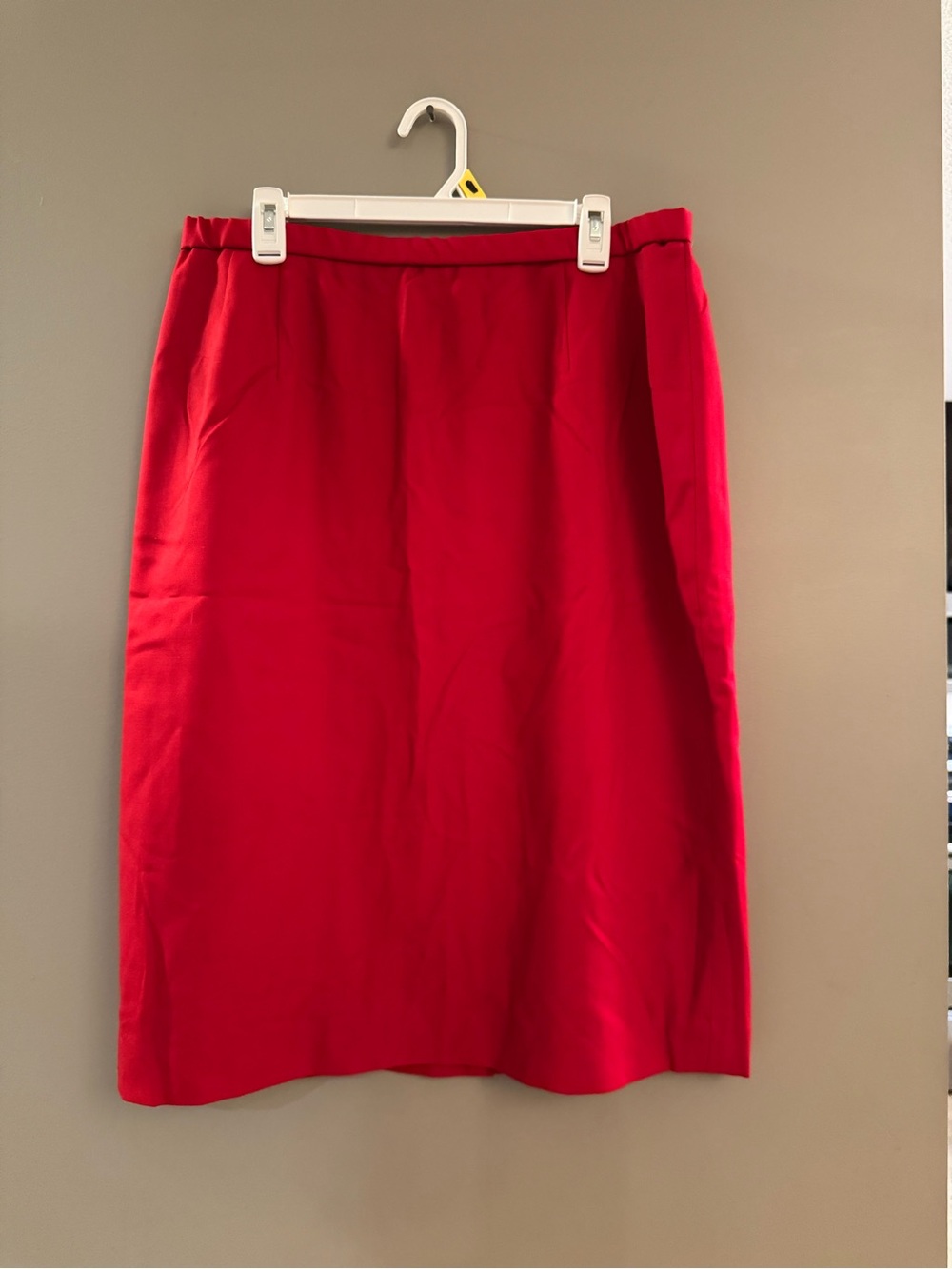 Pendleton Red Skirt